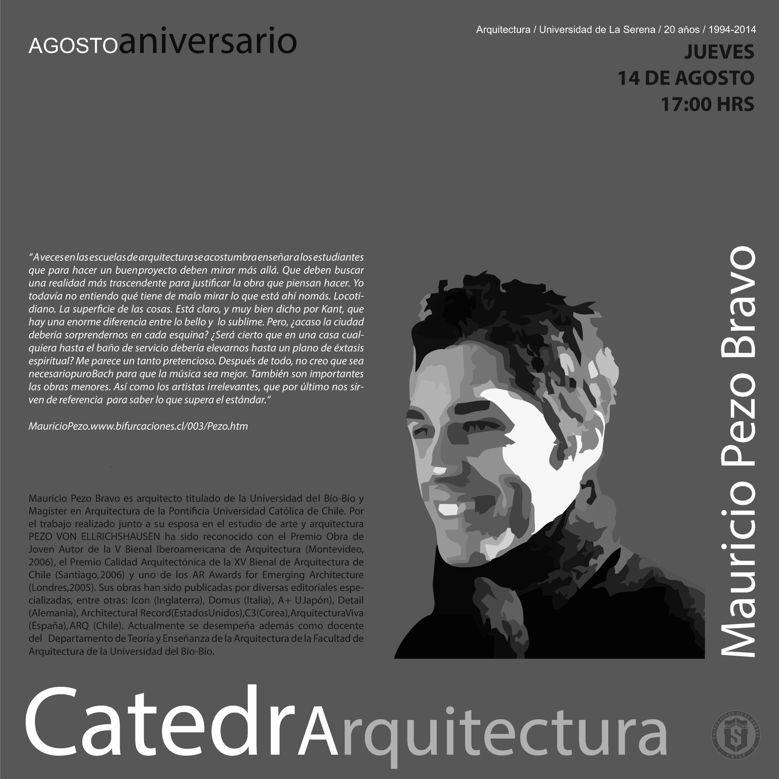 Cátedra Arquitectura – Mauricio Pezo